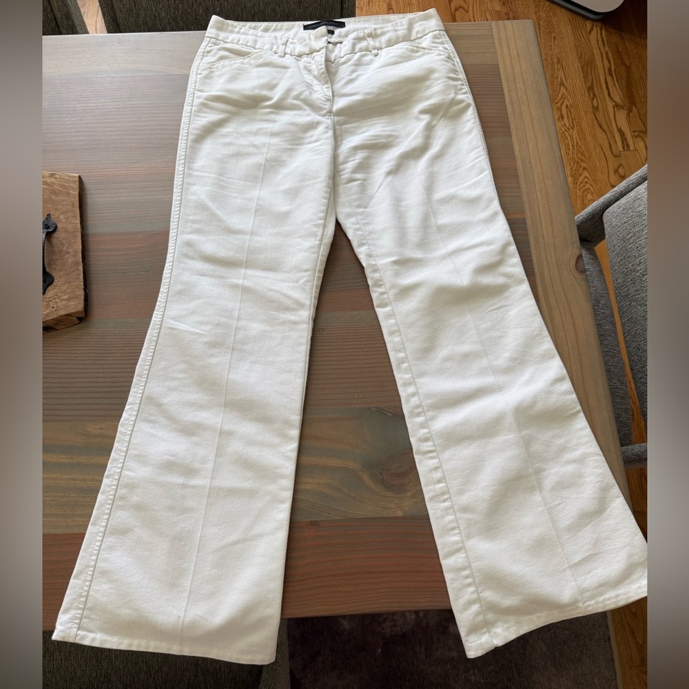 Express White Flared denim Pants